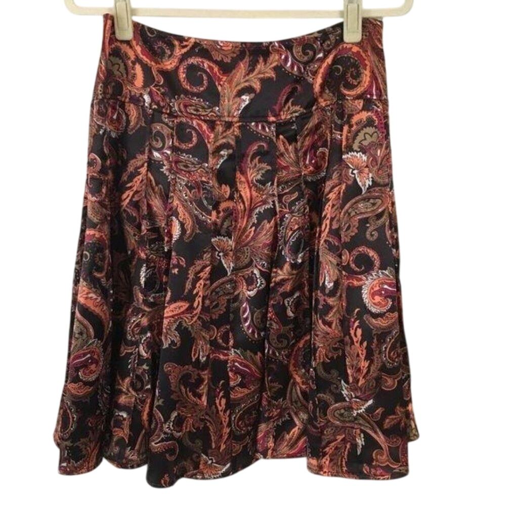 Worthington Paisley Skirt Size 6